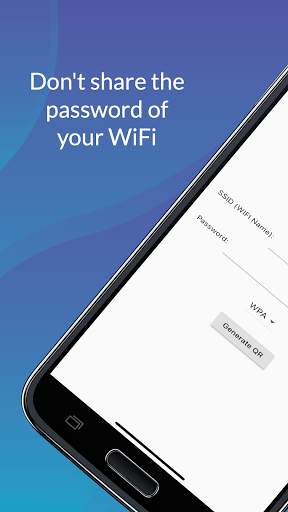 Wifi QR Generator screenshot 1
