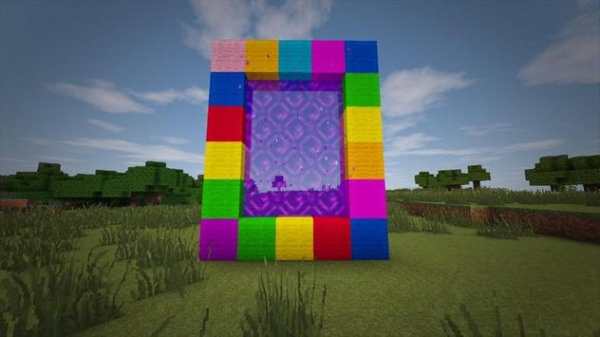 Portal Teletransport Minecraft Ideas screenshot 2
