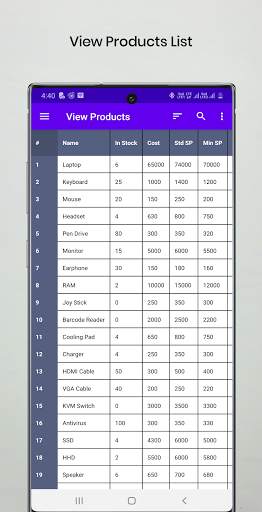 Price List Lite - Create and Save Products List screenshot 3