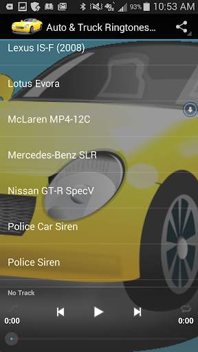 Auto & Truck Ringtones Sounds screenshot 5