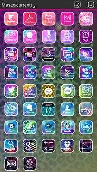 Rainbow Bar GO Launcher Theme screenshot 3