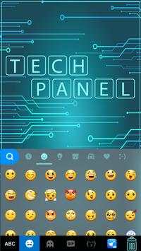 3D Neon Tech Keyboard screenshot 3