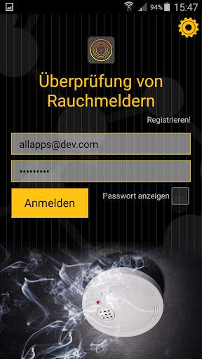 Wartung von Rauchmeldern screenshot 1