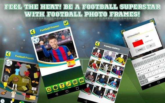 Football Photo Frames – Football Photo Editor screenshot 1