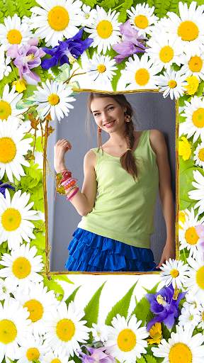 Flower Photo frame 2020 : Rose Flower Photo Editor screenshot 7