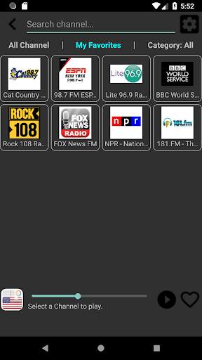 USA Radio स्क्रीनशॉट 2