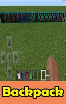 Backpack Mod for  Mcpe  screenshot 2