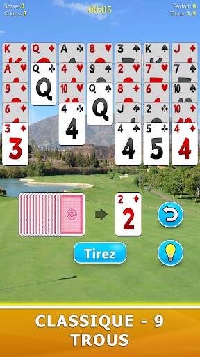 Golf Solitaire - Jeu de Cartes screenshot 11