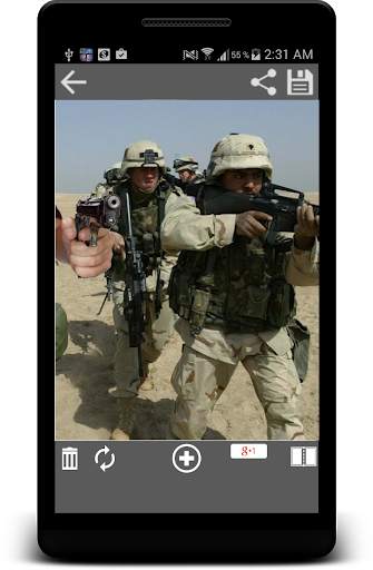 Military Photo Editor: Army screenshot 1