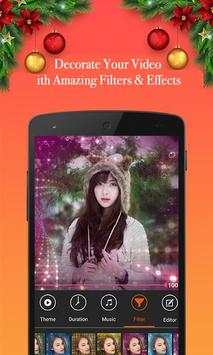 Christmas Video Photo Maker screenshot 5