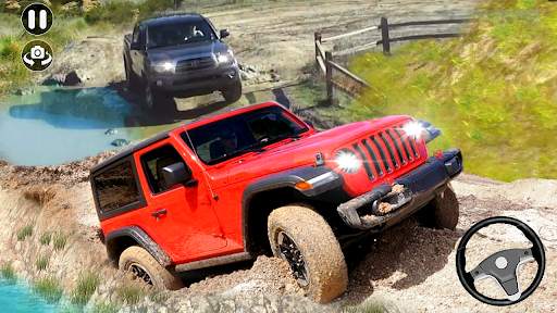 Offroad Prado Driving Game: Jeep Simulator screenshot 2