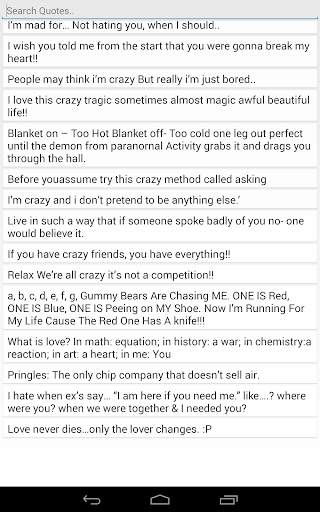 Amazing Quotes & Status screenshot 4