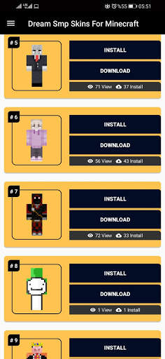 Dream Smp Skin For Minecraft screenshot 5