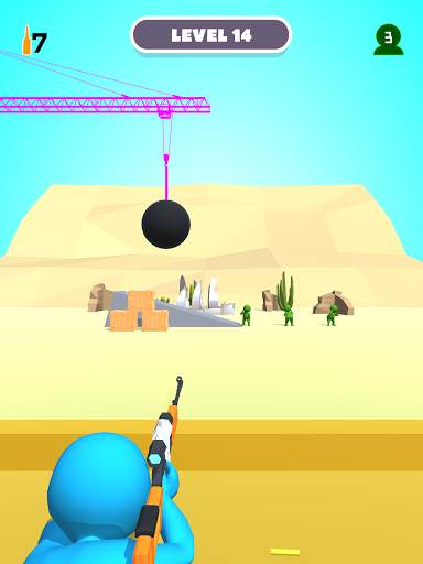 Johnny Sniper Game - Pocket Sniper! Trigger screenshot 7