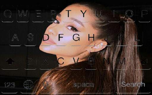 Ariana Grande Keyboard Themes screenshot 1