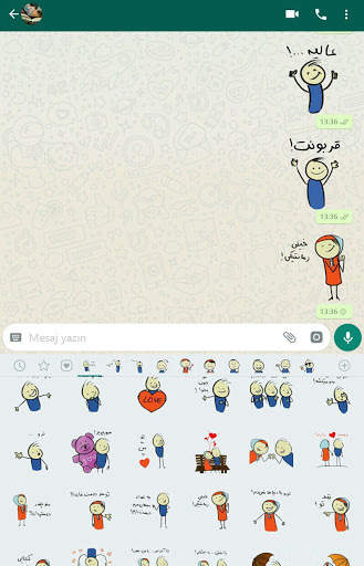 Qonshu Persian stickers for WhatsApp screenshot 5