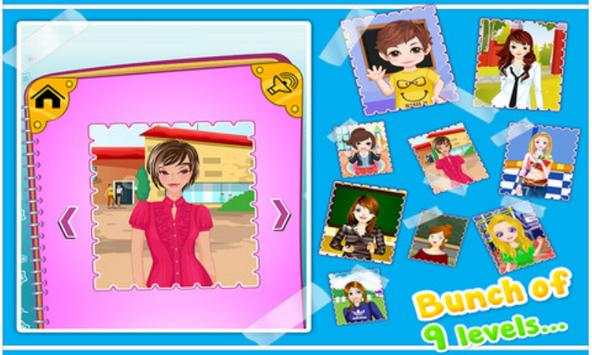 School Dressup - Kids Games screenshot 4