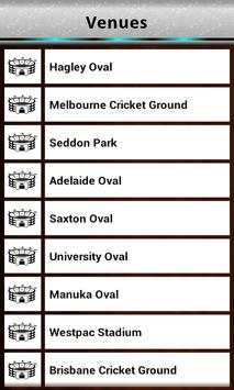 Cricket Cup 2015 Fixtures screenshot 17