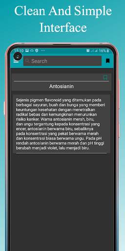 Kamus Gizi Offline screenshot 2
