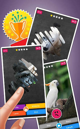 Rubbelspiel: Tiere Quiz screenshot 3