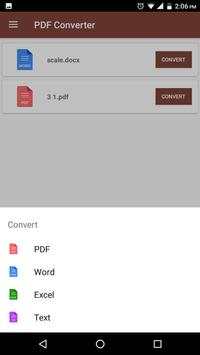 Convert PDF to All Files - PDF Converter скриншот 2