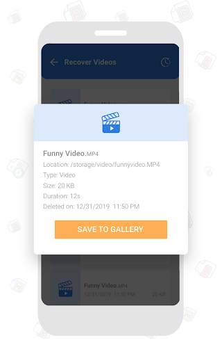 Deleted Video Recovery, Recover deleted files screenshot 5