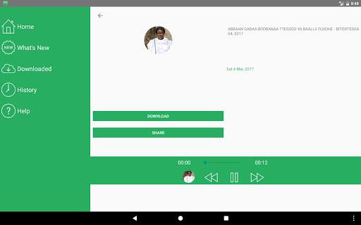 Afaan Oromo Radio screenshot 9