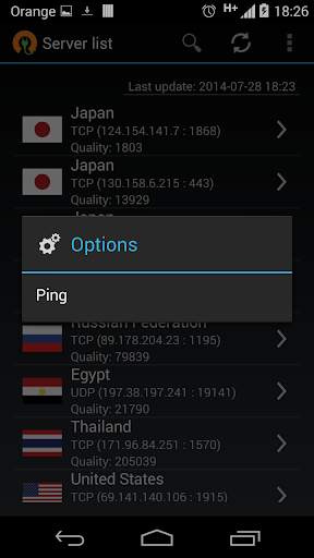 Free OpenVPN Manager screenshot 5