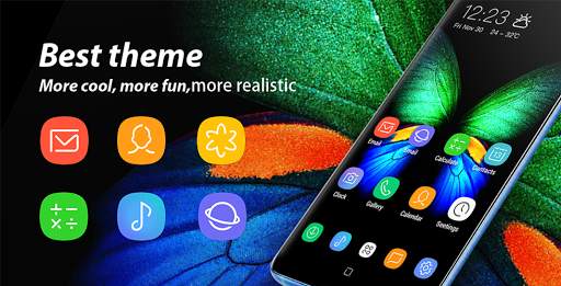 Theme for galaxy fold change your smartphone FREE screenshot 4