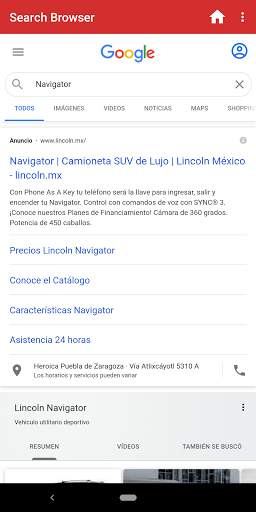Search Browser screenshot 3