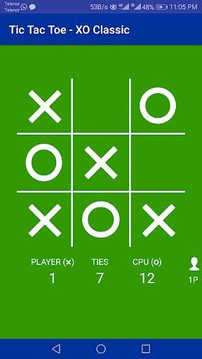 Tic Tac Toe -  Noughts and Crosses - X and O game screenshot 3