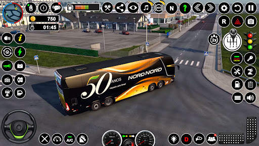 Coach Bus Racing - Bus Games screenshot 2