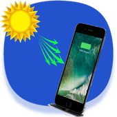 Solar Phone Charger prank أيقونة