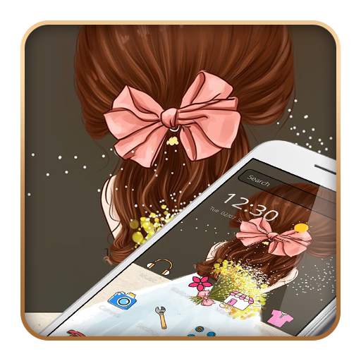 Cartoon Wedding Cute Girl Theme 1.1.3
