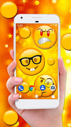 Lovely Emoji APUS Live Wallpaper screenshot 4