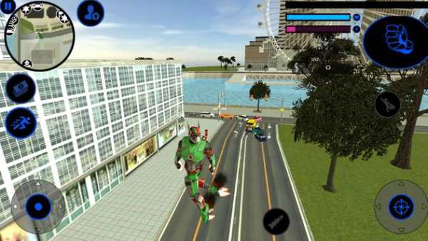 super iron Rope hero screenshot 1