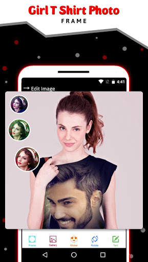 Girl T Shirt Photo Frame screenshot 4