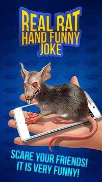 Real Rat Hand Funny Joke screenshot 1
