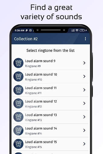 loud alarm clock tones, alarm clock tones screenshot 2