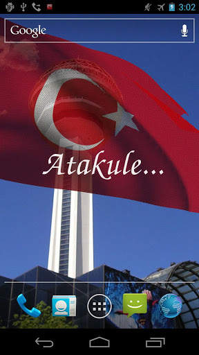 Turkey Flag Live Wallpaper screenshot 5