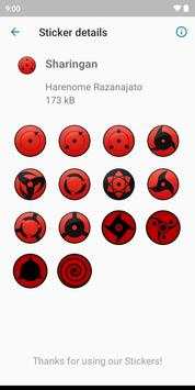 Naruto Stickers screenshot 2