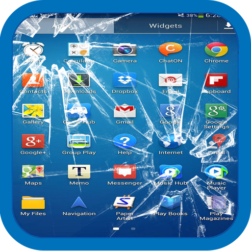 Crack Screen Broken Prank Lite icon