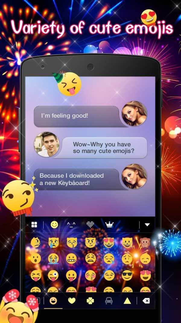 Keyboard Boto : Fire Work screenshot 2