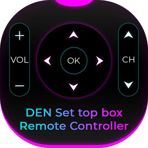 DEN Set Top Box Remote 2.4