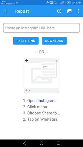 Whatstus: Media Toolbox for Instagram,Whatsapp etc screenshot 3