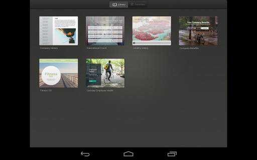 Articulate Mobile Player screenshot 1
