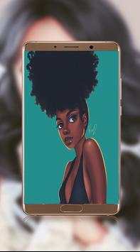 Cute Black Girly screenshot 4