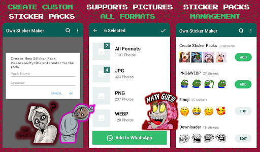 WA Sticker Hantu Gaul for Whatsapp screenshot 10