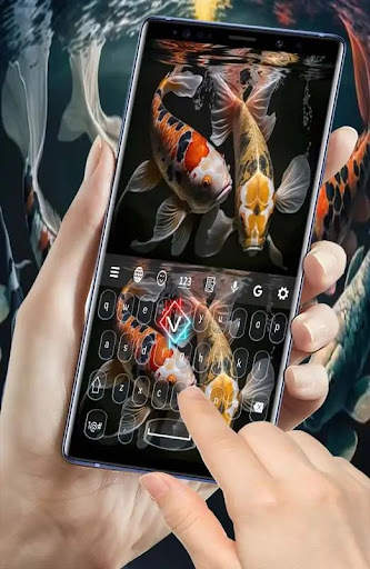 Koi Fish Love Keyboard screenshot 5
