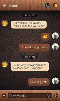 (FREE) GO SMS PRO HOME THEME screenshot 2